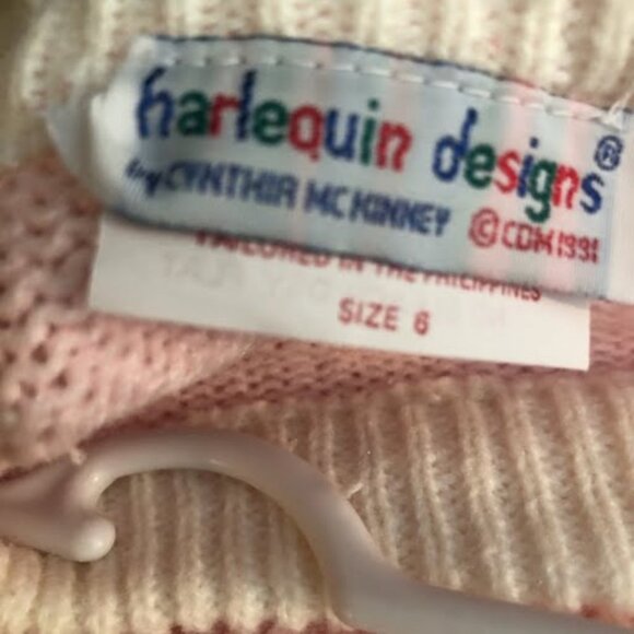 Vintage HARLEQUIN DESIGNS Cynthia McKinney THE NUTCRACKER Ballet Sweater 6 - Picture 6 of 7